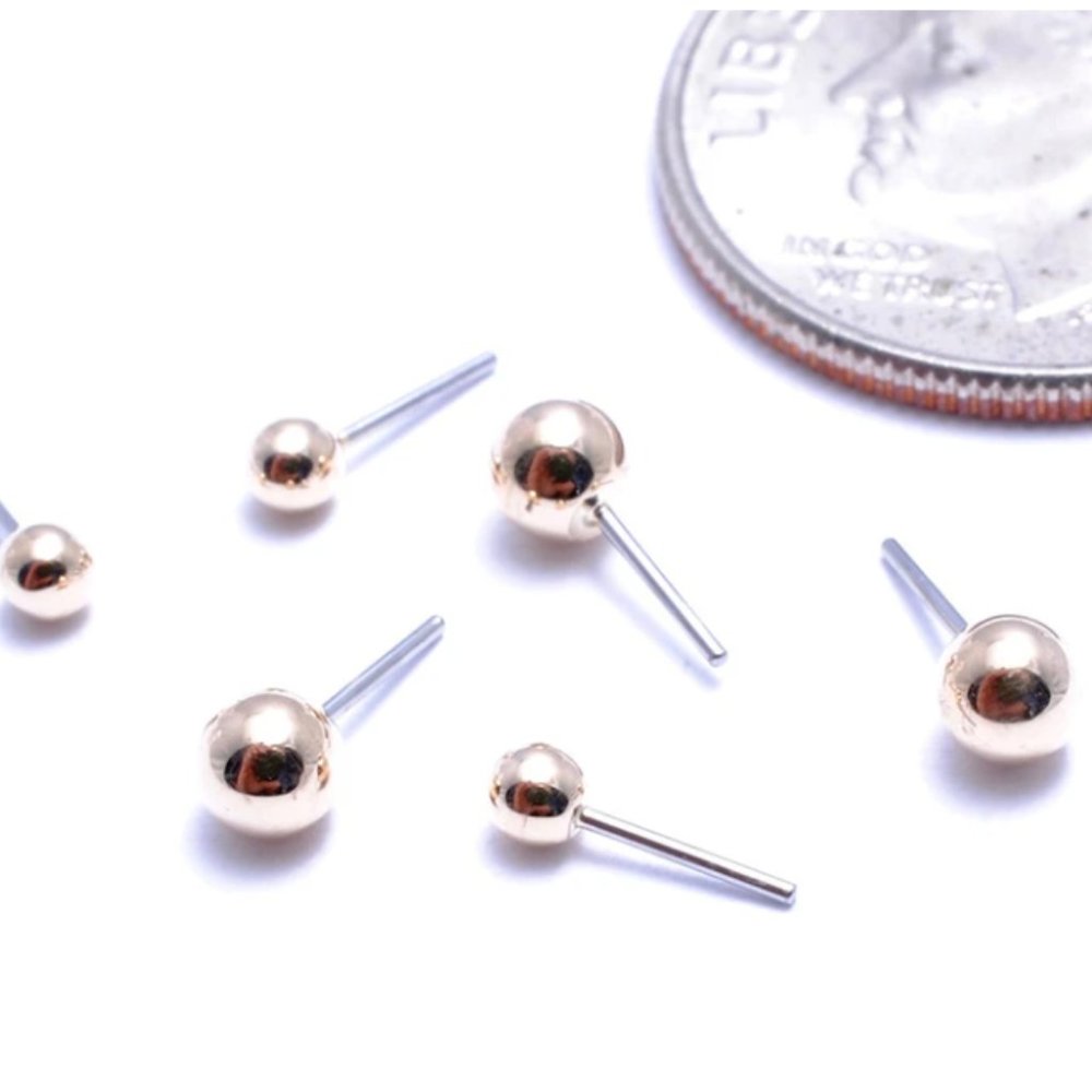 LEROI Titanium Ball INCLUDING Flat Back Post